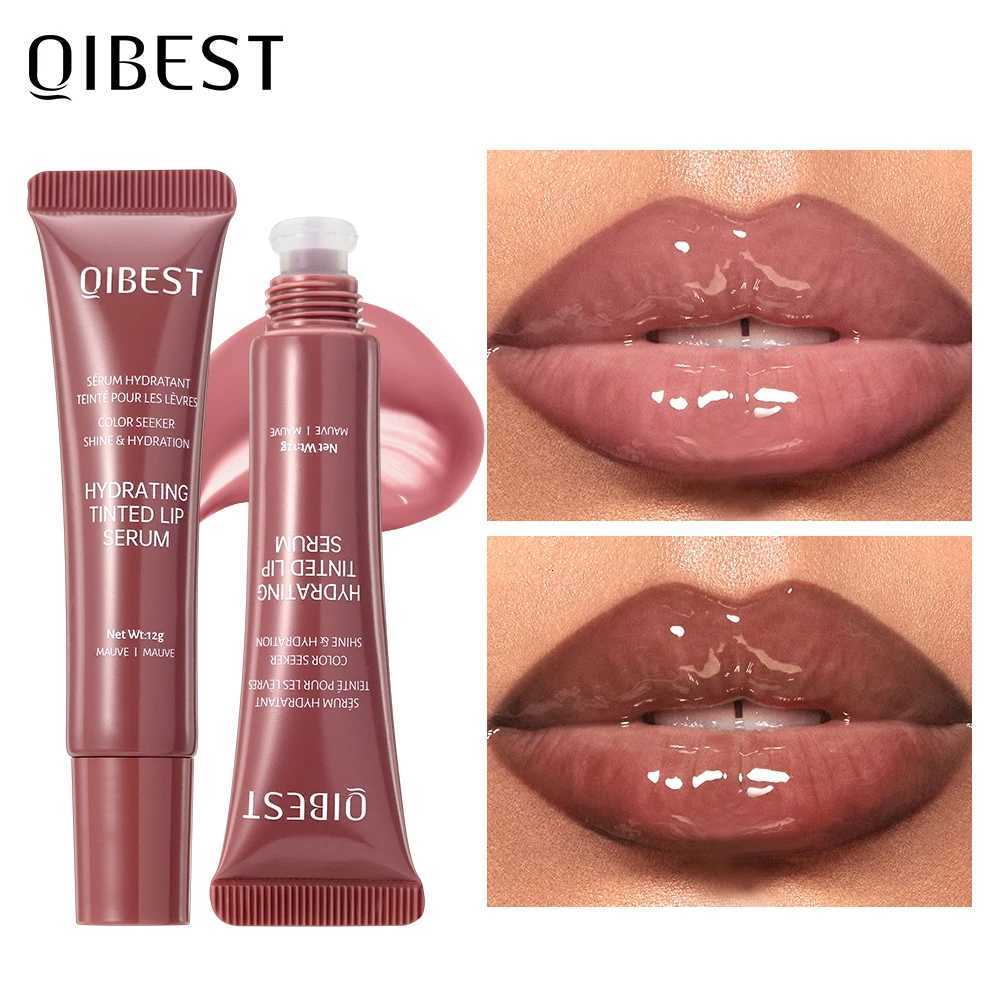 Nude Brown Plumping Lip Gloss Moisturising Colored Lip Oil Transparent Fullness Lips Tint Soft Tube Make Up Beauty Lips Care 12gXJ250724