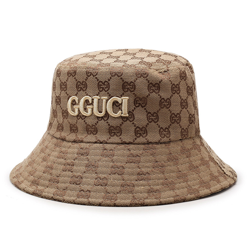 Bucket Hat Leisure Travel Sunshad Tide Cap Unisex Pure Cotton Fitted Hats Cheap affordable washed cotton No brand