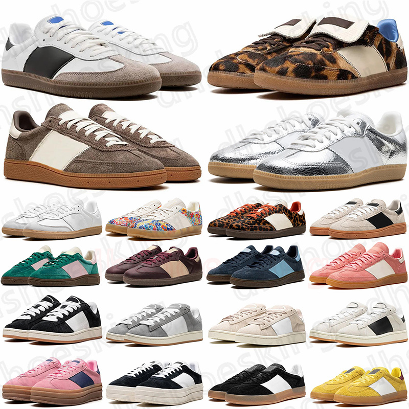 free shipping sambaz designer casual shoes original og men women black White Gum Sky Blue Beige Dark Green outdoor sports running shoe sneakers trainers fashion