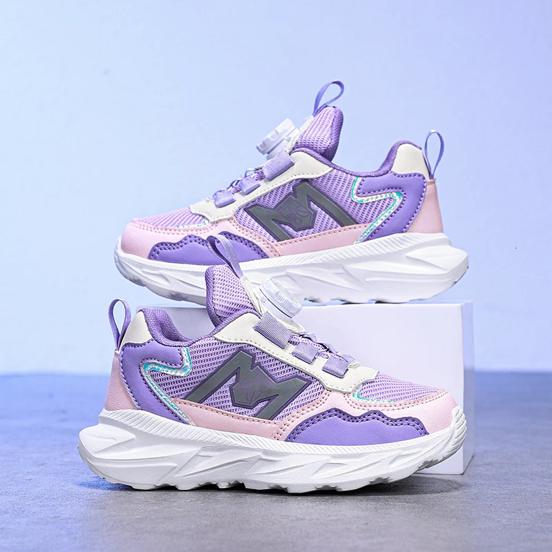 Autumn Childrens Boys Sneakers Cute Print y Girls Sports Shoes Outdoor Nonslip Running Basketball School Kids Casual Shoes 250725