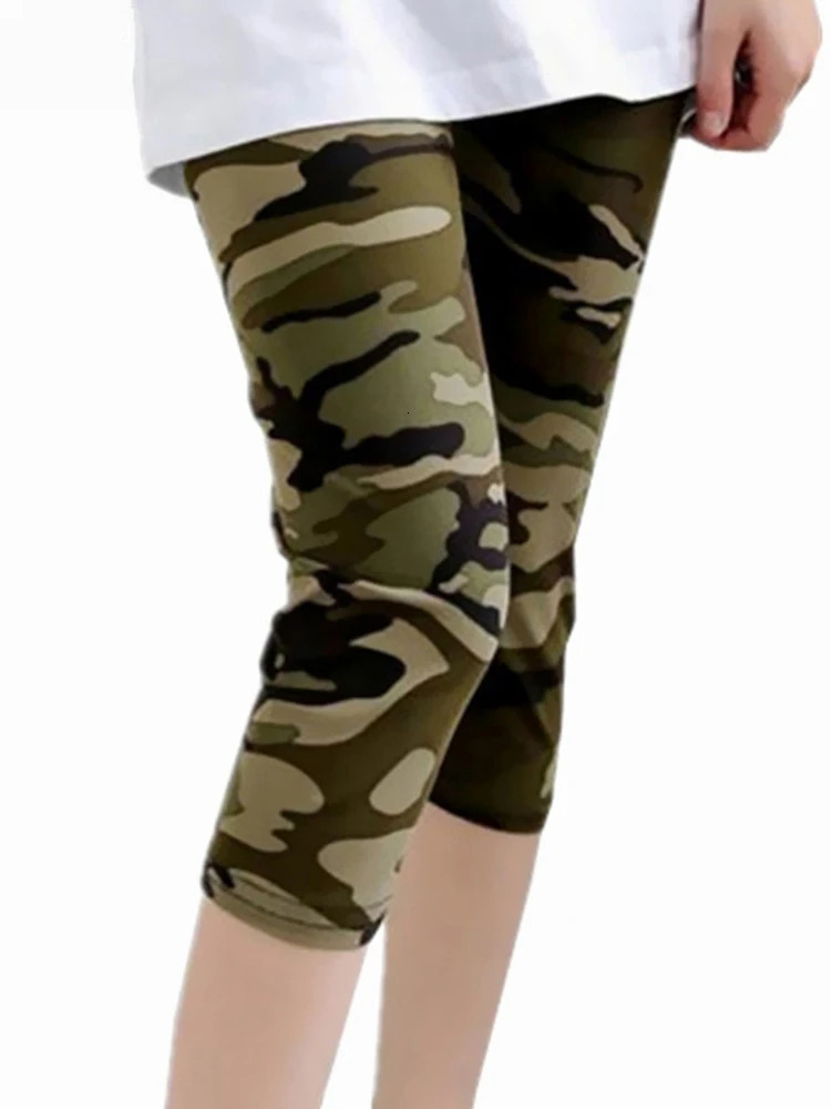 YSDNCHI Camouflage Leggings Fitness Pant Pantalones Print Legging Summer Soft Skin Legins Stripe Womens s 250725
