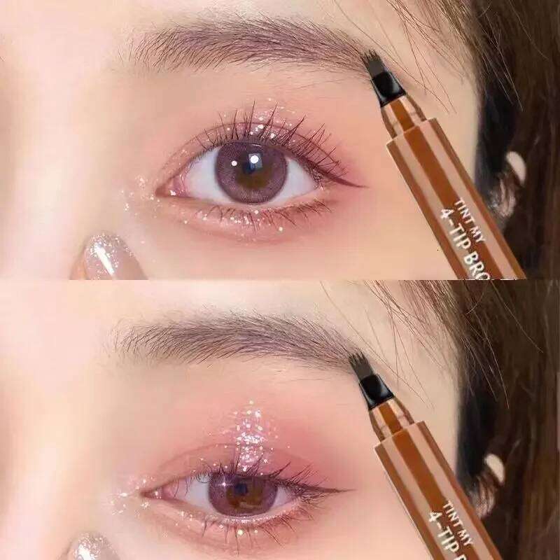 Eyebrows Pen Eyebrow Tattoo Waterproof Liquid Black Eye Brow Makeup Pencil Microblading X250723 X250723 X250723
