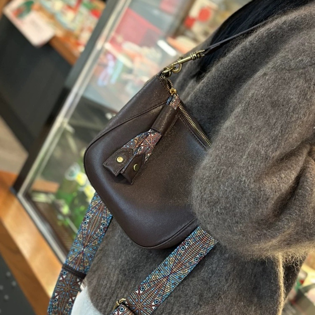 designer bag Genuine Leather Internet Hot-Selling Small Bag for Women 2025 New Single Shoulder Bag Underarm Bag Fashion Cowhide Crossbody Bag Handbag 