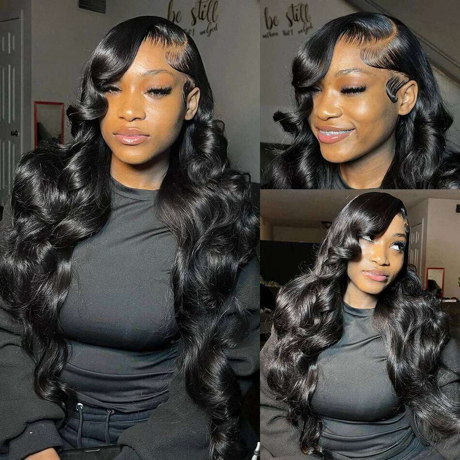 40 Inch Body Wave 13x6 HD Frontal Wigs Human 13x4 360 Hd Lace Front Wig For Black Women Pre Plucked Brazilian Hair