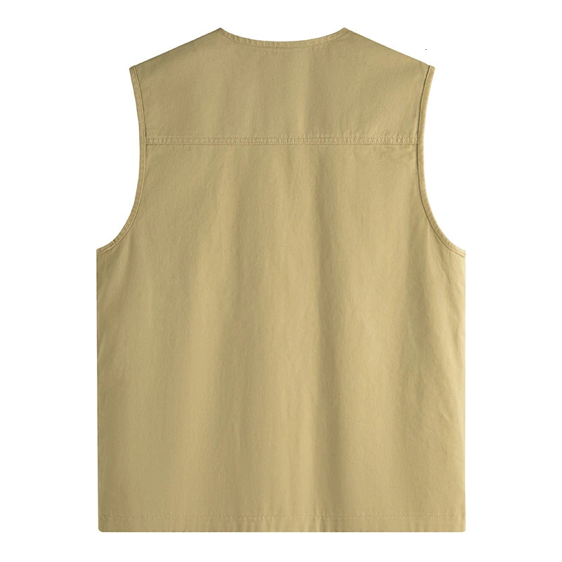 Large Size 8XL Outdoor Leisure Vest Mens MultiPocket Breathable Sports Coat HighQuality n Men 250725