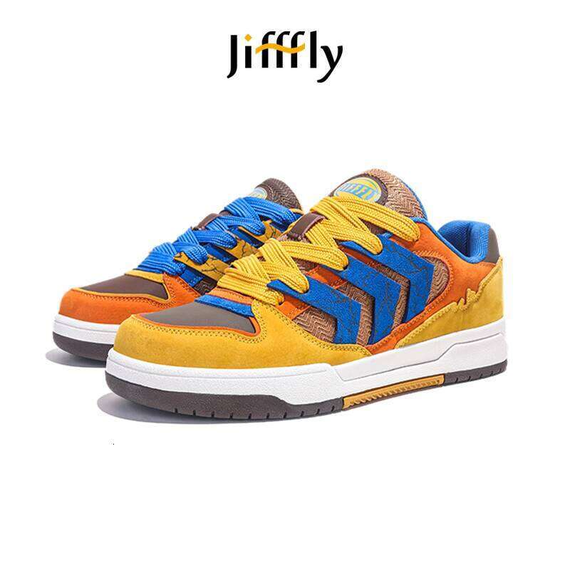 Jifffly Men's Casual Sneakers - New Model 2025 Original Streetwear Athletic Shoes