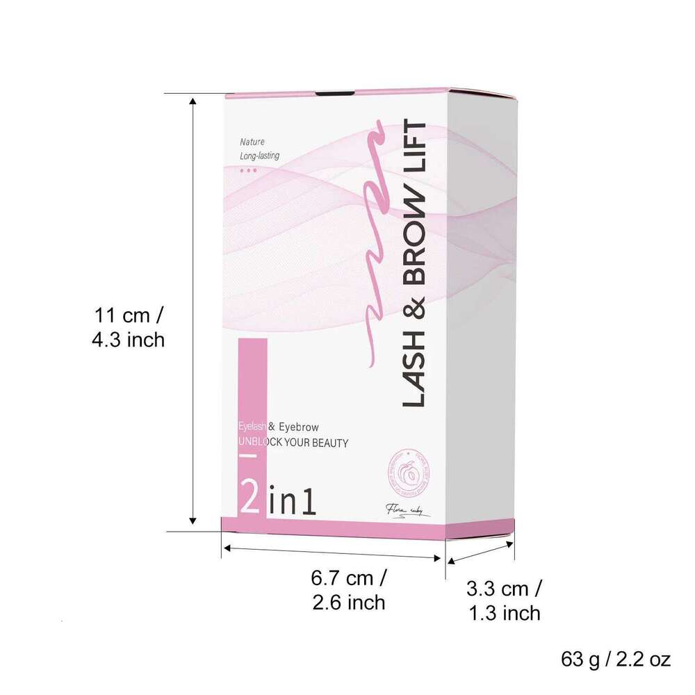 Eyebrow & Lash Lift Professional Eyelash Perm 2-In-1 Eyelashes Perming Brow Lamination Kit with Accessories DIY Home X250725