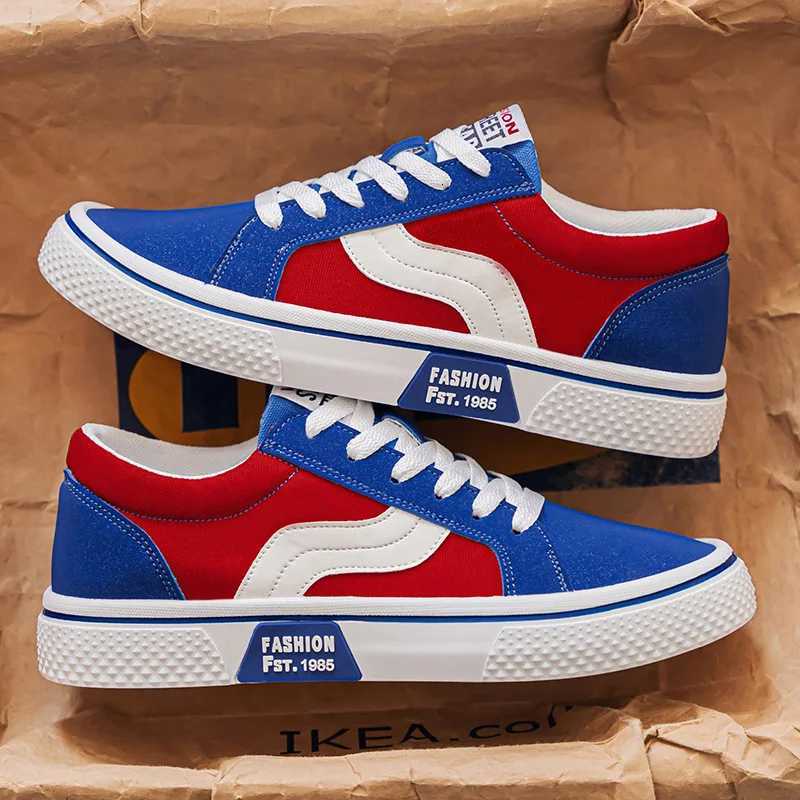 Mens Breathable Soft Sole Casual Sneakers Youth Canvas Student Lightweight Comfortable N-Slip Outdoor Sports Walking Footwear XJ250725