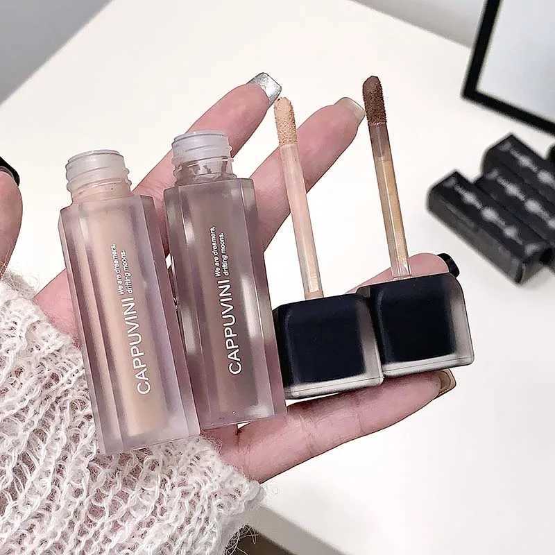 Cappuvini Obsidian Star And Moon Matte Lip Glaze Matte Nude Color Makeup Dark Series Lip Gloss LipstickXJ250724