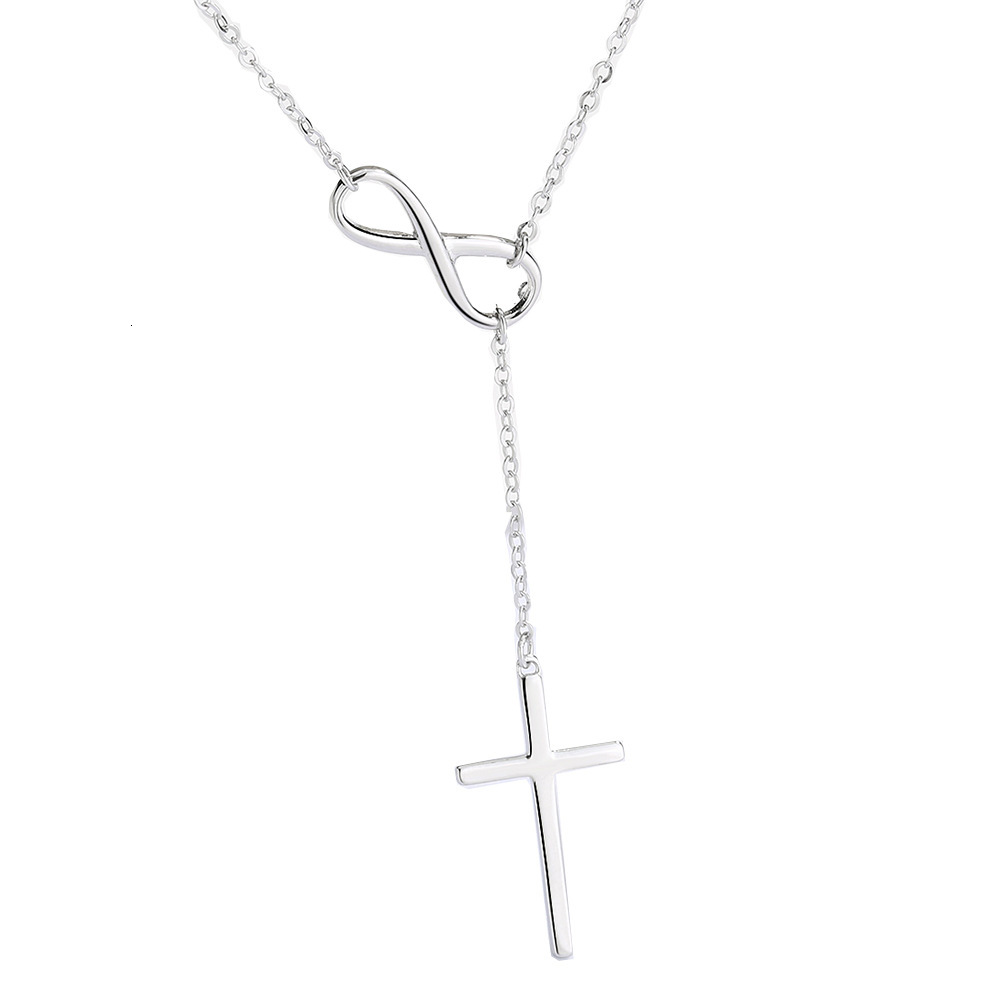 Hot-selling Classic Fashion Cross Pendant Fresh Style Women's Halloween Sterling Sier Jewelry