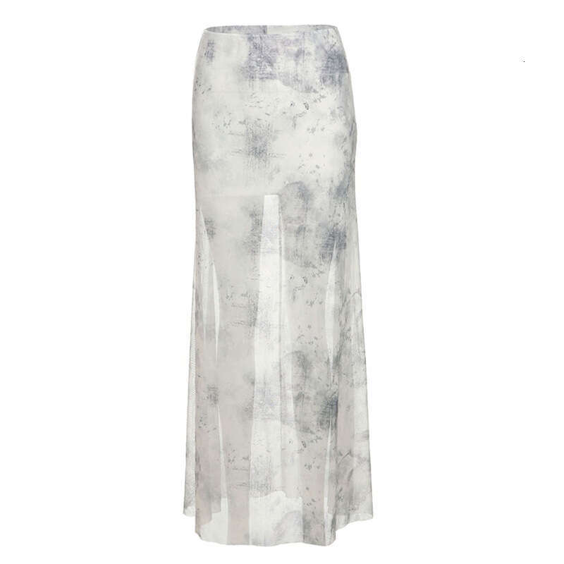 2025 Summer New Deep V Sexy Slimming Backless Top High Waist Slim Skirt for Women b3a