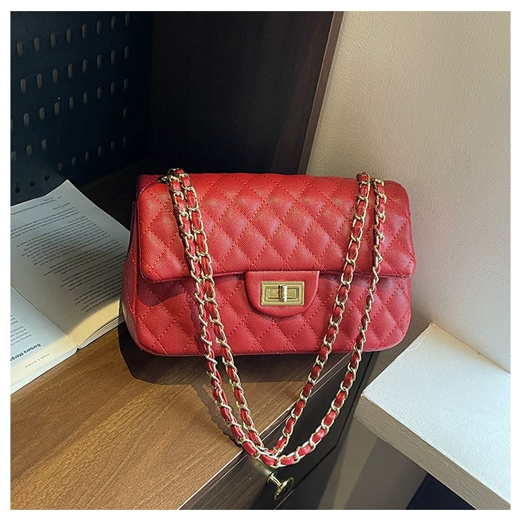 Designer Handbags Shoulder Bags 10A High Quality Women's Crossbody Bags Litchi Leather Hardware Hardware Square Luxury Tote Bags Multicolor Handb