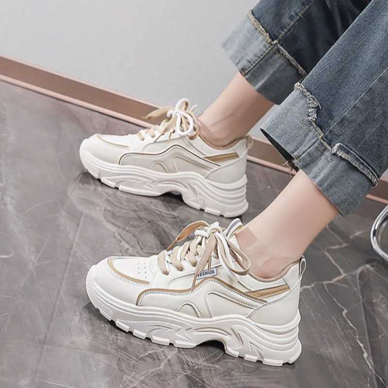 2025 New Womens Vulcanized Shoes Student Youth Sneakers Fi Comforts Platform Sports Running Shoes Leisure Walking Footwear XJ250725