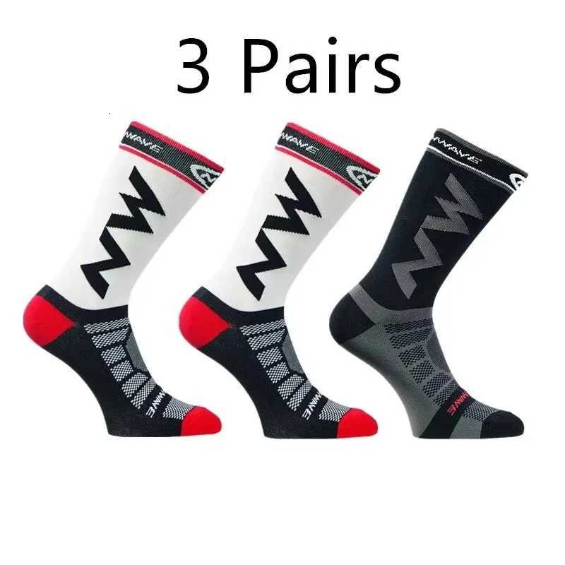 3pairs Breathable Sports Socks for Running Mountain Bike Outdoor Sport Anti-skid Shock-absorbing Thickened and Wear-resistant X250725