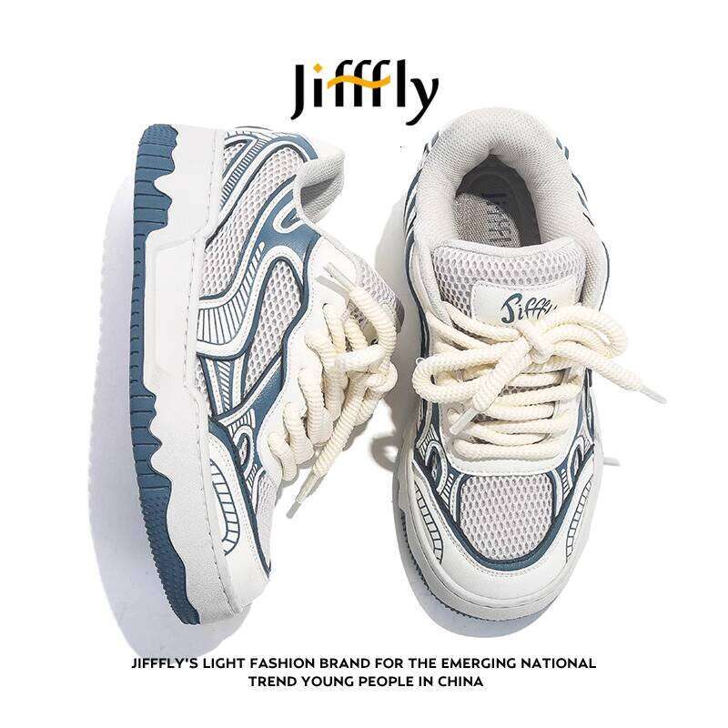 Jifffly Bread Men 2025 New Summer Ins Trend Versatile Korean Fashion Couple Casual Shoes Women designer shoes