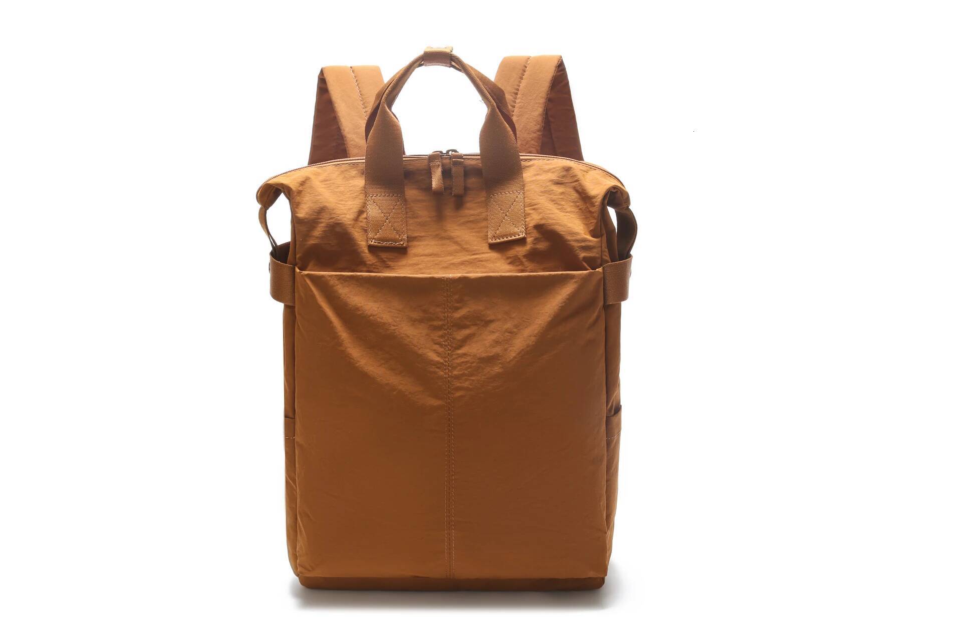 New In 2025, This Korean Style Lightweight Double - Shoulder Bag Is Trendy And Textured. It Has A Large Capacity, Making It An