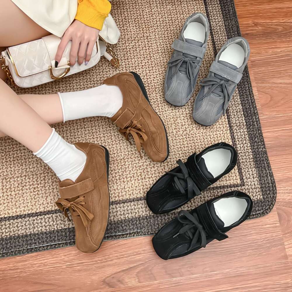 Designer Summer New German Training Women's Sports Forrest Gump 2025 French Thick-Soled Dad Shoes