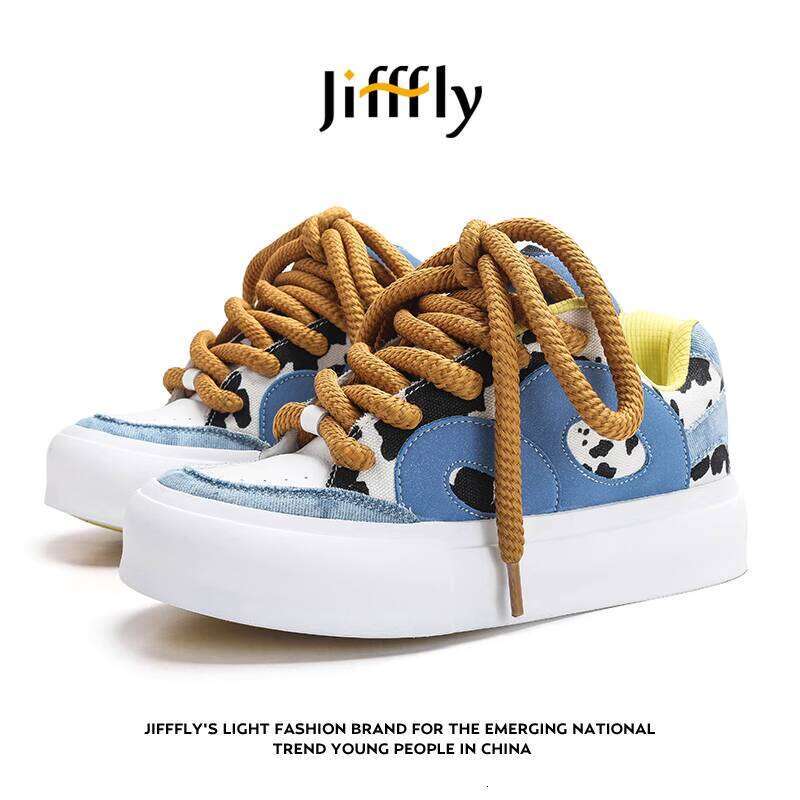 Jifffly Men's Low-top Casual Sneakers - Retro Design Fall/Winter Edition