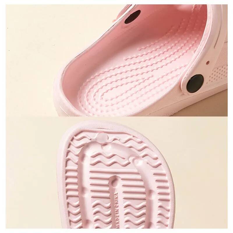 Women Home Slippers Men's Sandals Summer Garden Clogs Shoes Man Beach Slipper Outdoor Waterproof Soft Slides Casual Anti Slip