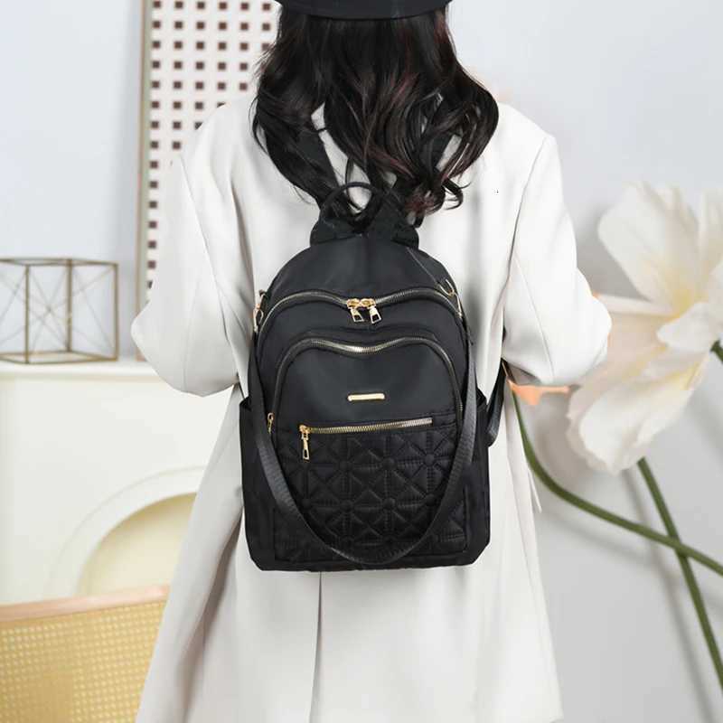 Unisex Square Bag Mens and Womens Backpack Travel Backpack Casual Backpack Womens Fi Backpack Y250726