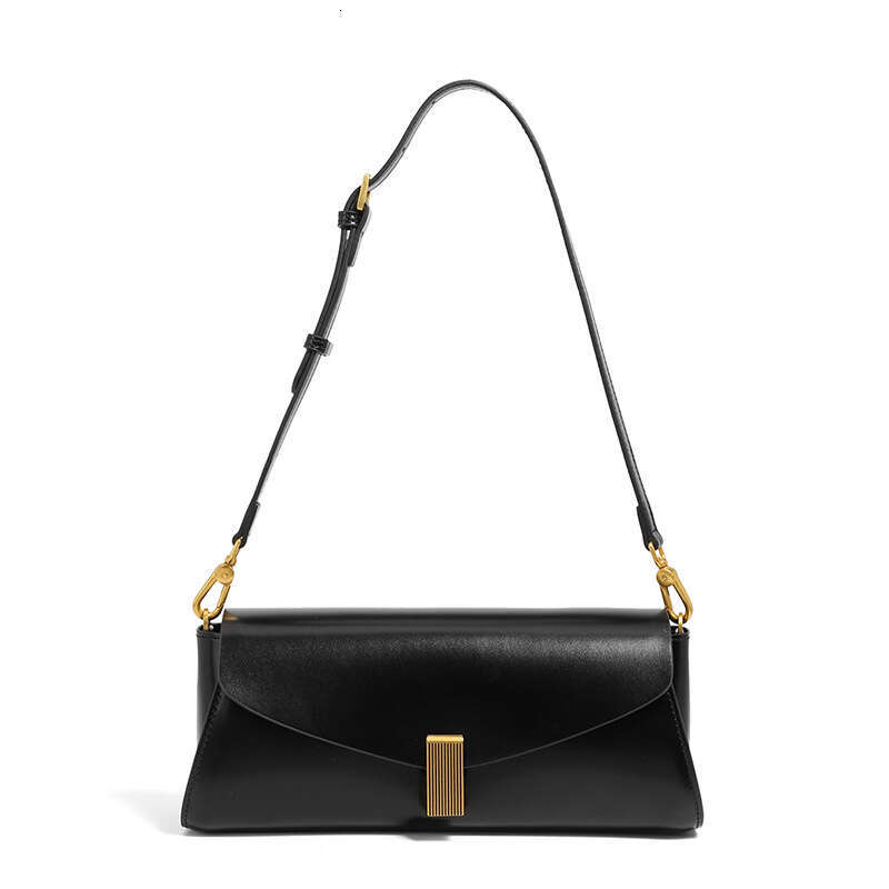 High-end Niche Genuine Leather for Women 2025 New Designer Fashion Versatile Shoulder Crossbody Commuter Underarm Luxury Bag