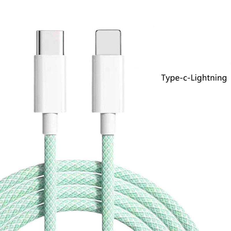 PD27W Type C usb data cable with L charging cord for Macbook Pro/Apple iPad
