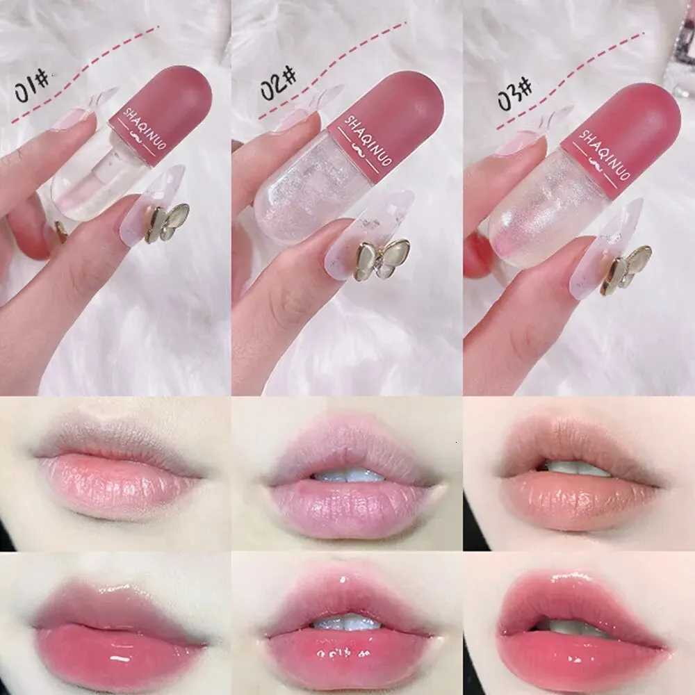 Water Gloss Capsule Lip Honey Moisturizing Mirror Colorless Clear Glass Lip Jelly Protection Lip Oil Valentines Day GiftsXJ250724