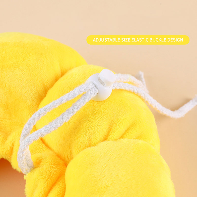 Sunflower Pet Dog Cat Collar Adjustable E-Collar Wound Healing Soft Cone Smart Cone Prevent Bite Elizabeth Circle Pet Protection Collar