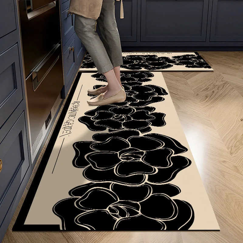 The Creamy VIKAMA Kitchen Floor Mats Diatomite Non-slip Oil-absorbent Mats Stain-resistant Foot Mats for Home Use Home Decor X250725