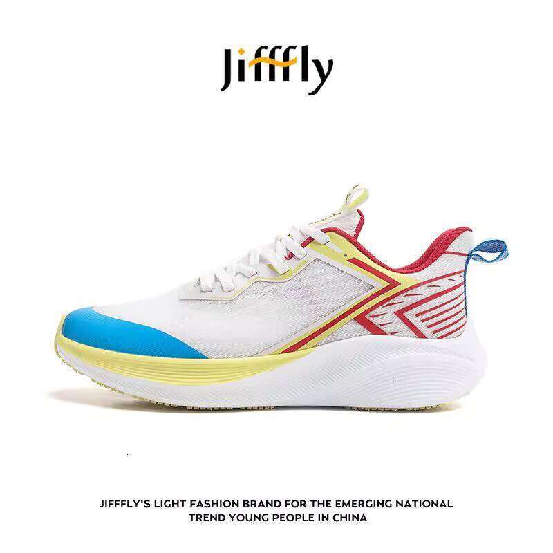 Jifffly Men's Sports 2025 Summer New Trendy Mesh Shock Absorption Lightweight Running Shoes for Men and Women