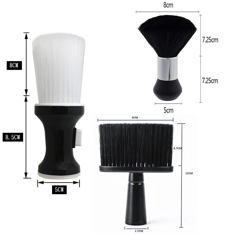 Soft Hair Brush Neck Face Duster Hairdressing Cutting Broken Cleaning for Barber Salon Styling Tool 250716