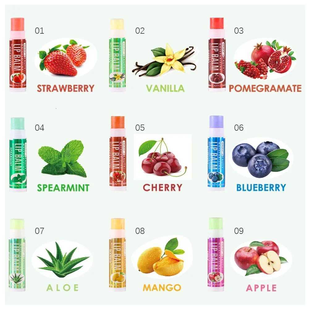 18 Sytle Fruit Lip Balm Lip Oil Moisturizing Clear Anti-Wrinkle Lipstick Long Lasting Hydrating Lipgloss Cosmetic Lip Gloss CareXJ250724
