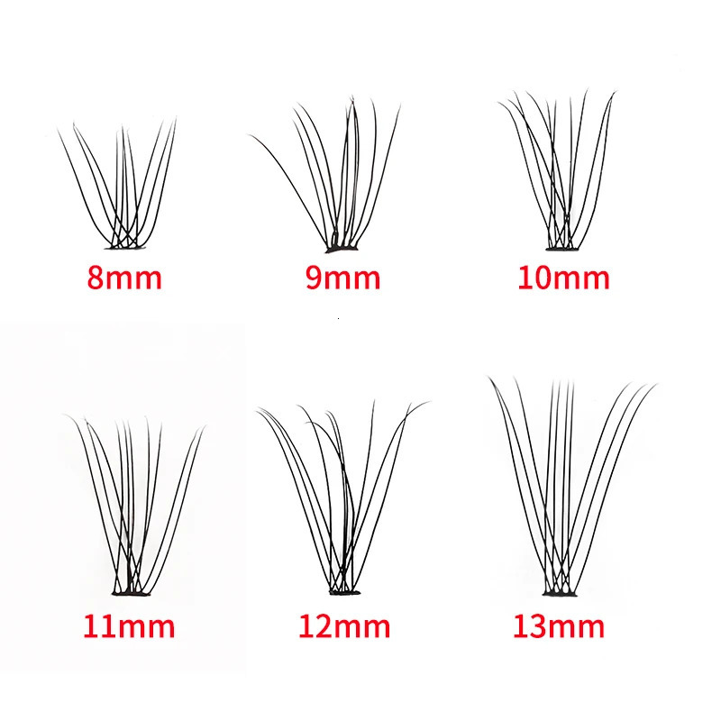 6 Rows 120 Bundles Eyelash Natural Russian Volume Faux Cils Eyelashes Individual 102030D Cluster False Lashes Makeup 250714