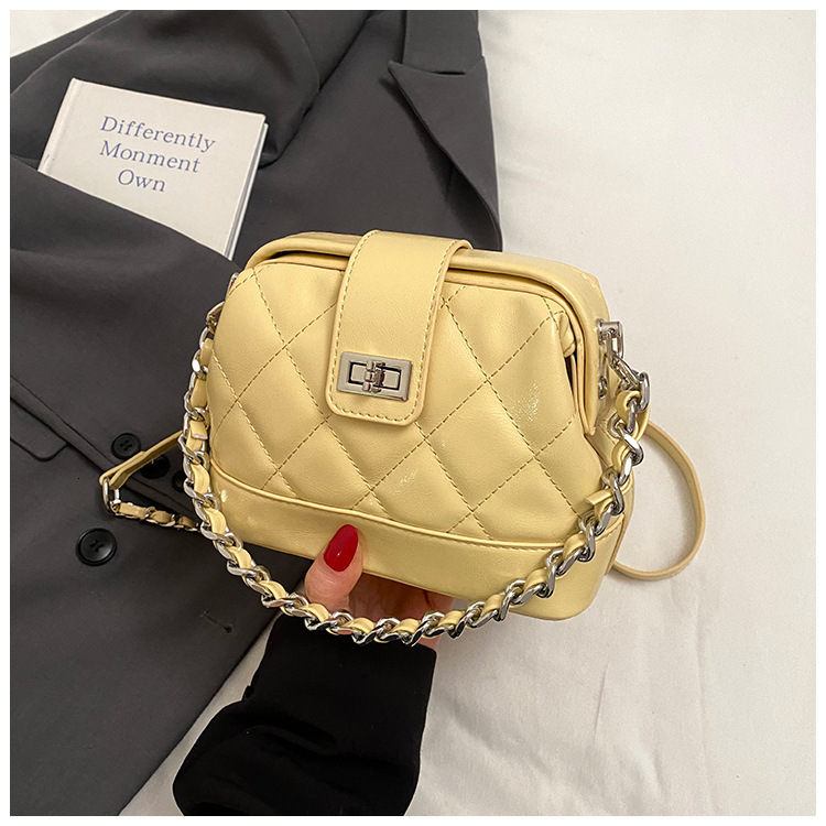 Luxury Brand Designer Bag High-End Small Style Handbag For Women 2025 Spring Summer New Fashion Quilted Chain Shoulder Crossbody Bag