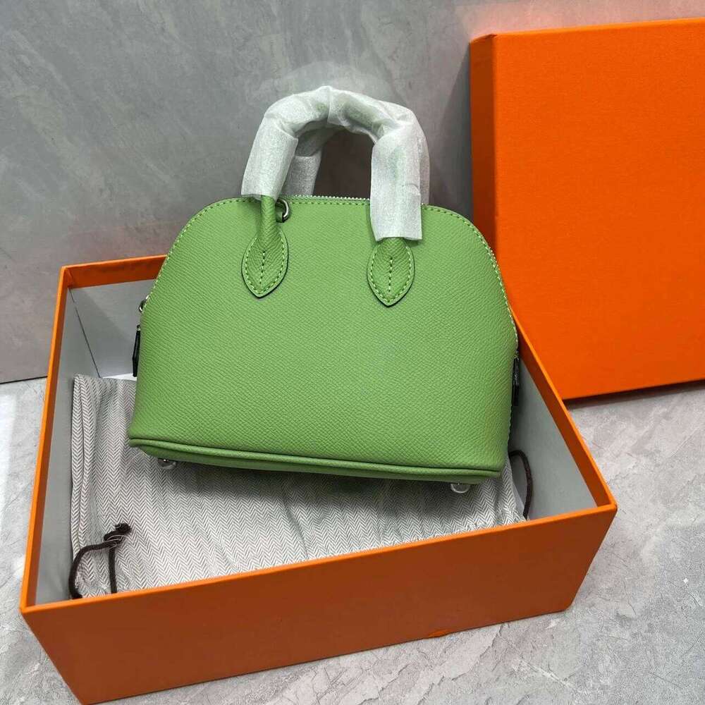 Ell Ape Leather Crossbody Ex Oulder Handbag Faionable Belt Decoration Youth Suitable Small Round Bag