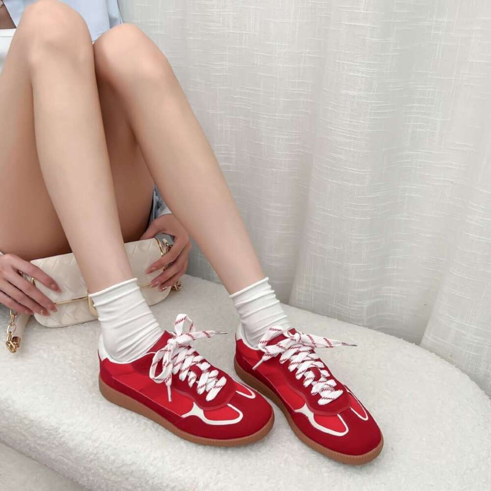 Dexun Thick-Soled Sneakers for Women Outdoor Wear High-End College Style Forrest Gump Women's Summer Versatile Shoes