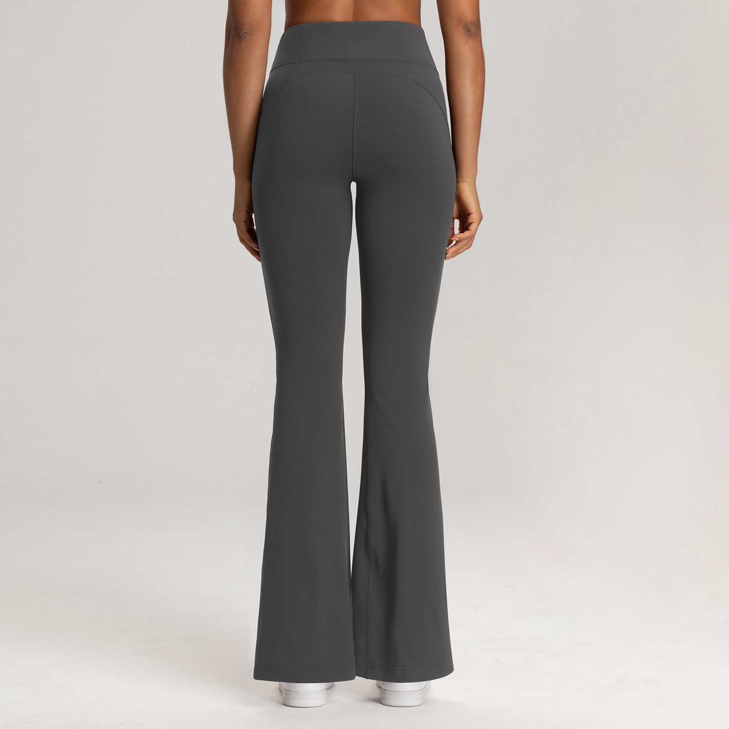 Designer Yoga Women Pants Sports Wide-Leg Pants for Women with Side Pockets High Waist Slimming, Casual Loose Yoga Flared Long Pants