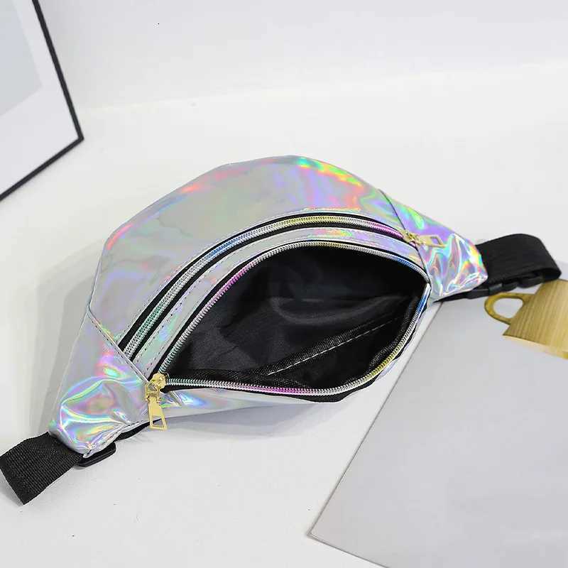 Trendy Personality Wens Waist Bag Laser Cool Lightweight Sport Leisure Fem Belt Bag Waist Packs For Outings Travel Y250724