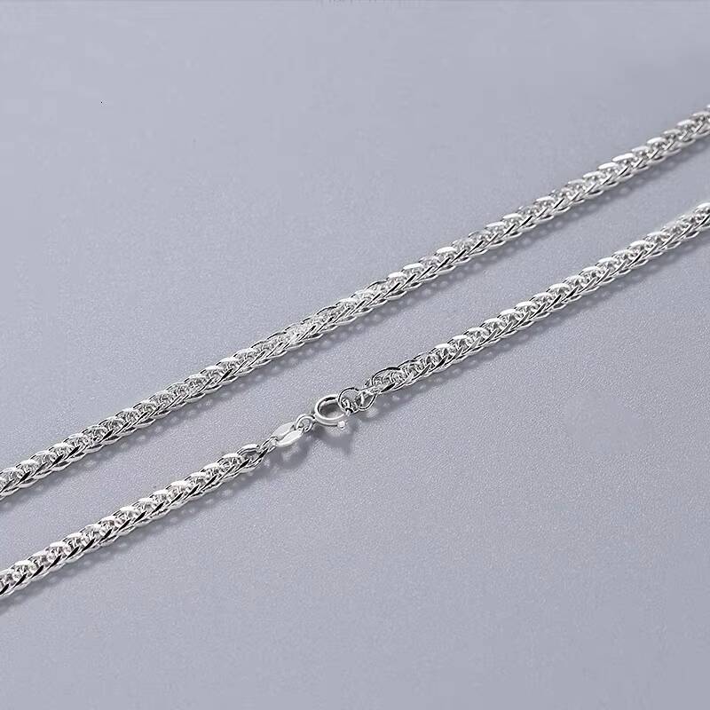 Wholesale S925 Silver Iced Miami Rope VVS D Colour Moissanite Gold Plated Cuban Link Chain Choker for Men Hip Hop Style Necklace