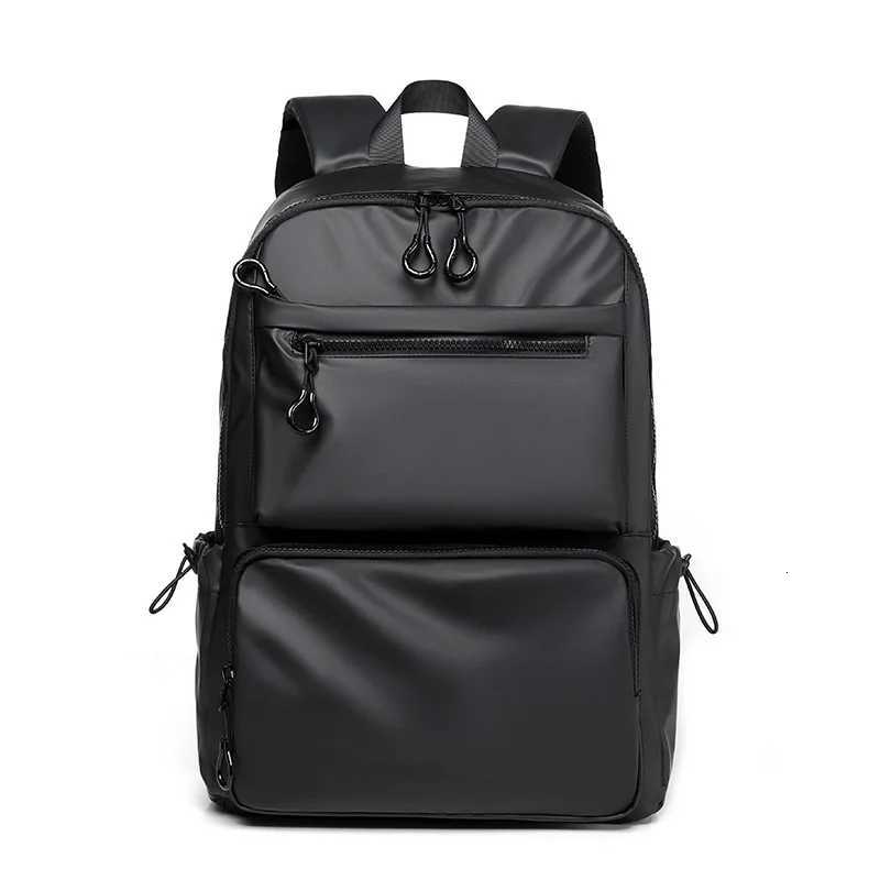 Mens Casual Backpack Business Backpack Computer Bag Korean Style Trend Student Backpack Travel Backpack Bags Backpack Y250724