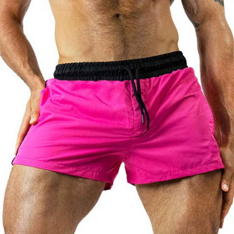 New Running Shorts Men Swimwear Men Swimsuit 202 Swimming Trunks Short Quick-drying Sexy Mens Sexy Mens Swim Briefs Beach Shorts W250724