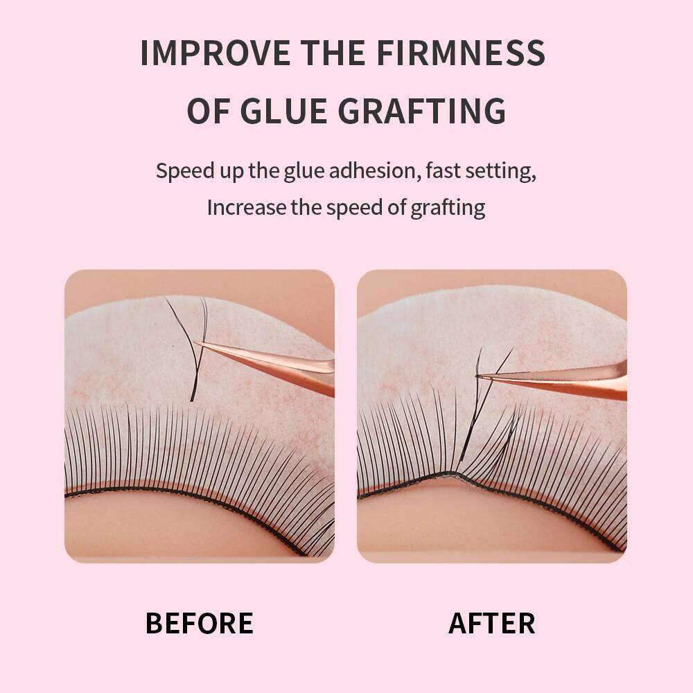 GLAMLASH 10ml/15ml Super Bonder fixing agent Extensions Primer Lashes Glue Help adhesive for Eyelash X250725