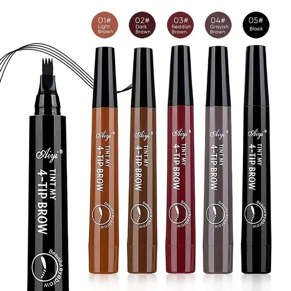 Eyebrows Pen Eyebrow Tattoo Waterproof Liquid Black Eye Brow Makeup Pencil Microblading X250723 X250723 X250723