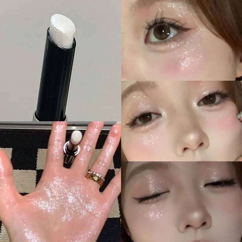 Dia Pearlescent Glitter Shadow Highlighter Stick Naturally Brightens Eye Makeup Shiny Gloss Eyeshadow Lying Silkworm Pen X250723 X250