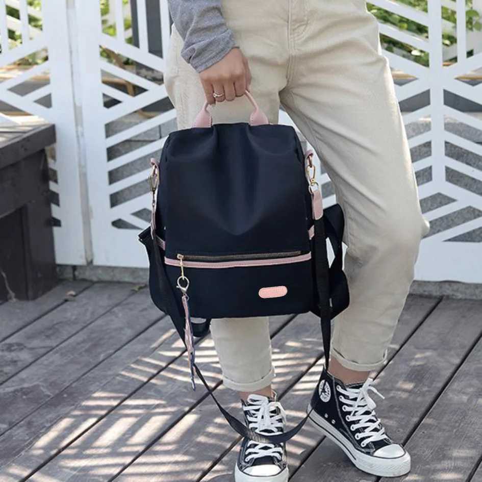 Backpack Mens Backpack Travel Anti-Theft Oxford Cloth Light and Reliable and Versatile Y250724