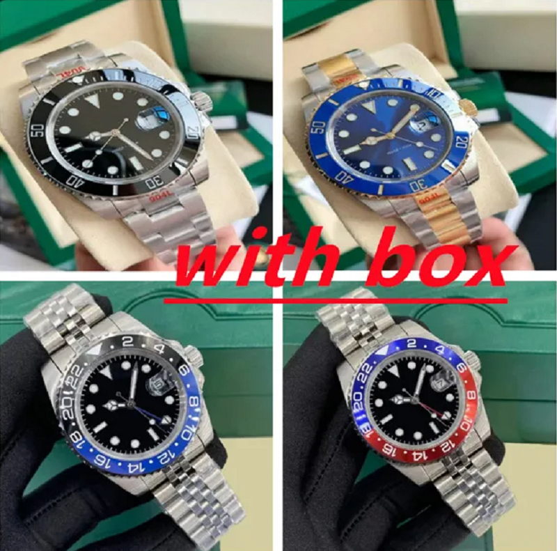 Full Automatic mechanical mens watch sports designer watch men's high-quality 41MM 904L stainless steel Ceramaic ring waterproof watch aaa box sapphire luxury watch