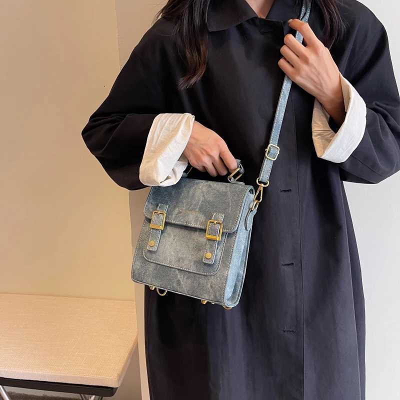 2023 Luxury Designer Handbags Vintage Pure Color Backpacks Fem Shoulder Crossbody Bags Mochila Y250724