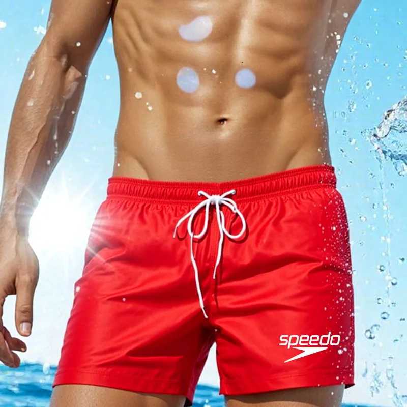 Men Hot Speedo Letter Printing Shorts Light Weight Thin Short Pants Running Fitness Mens Gym Wear Quick-Drying Mens Shorts W250724