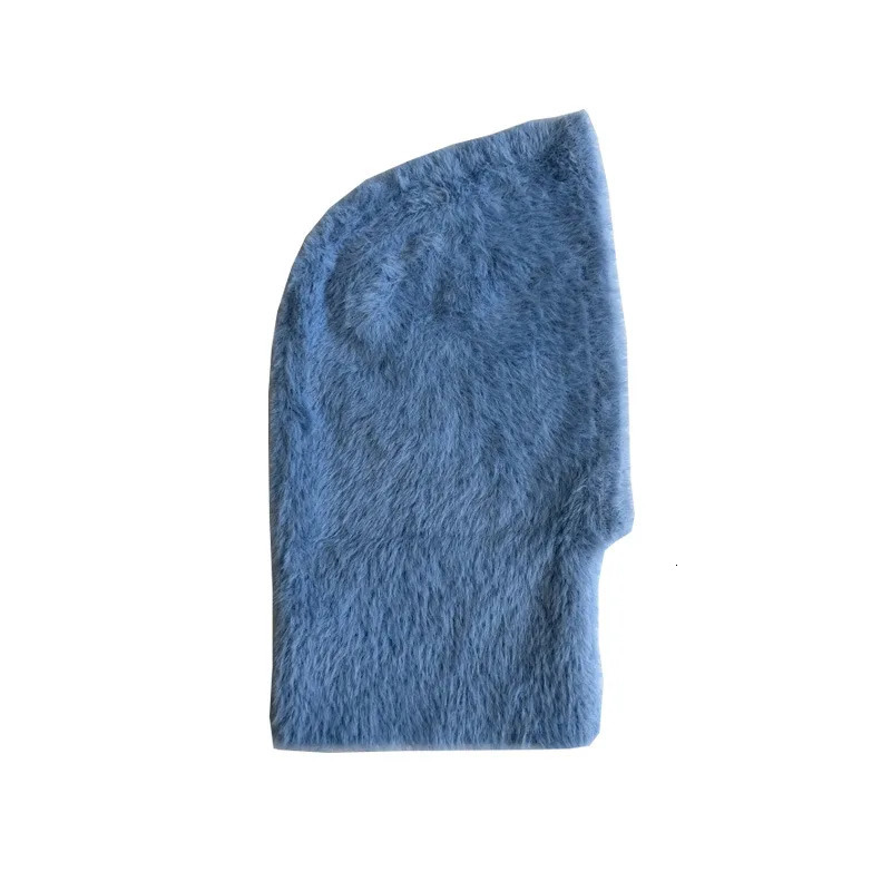 Faux Mink Fur Winter Balaclava Hat Beanie for Women 250724