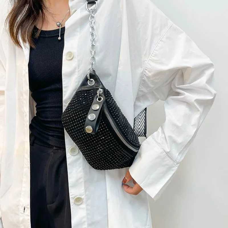 Designer Lady Waist Bag 2025 New Ch pack Fi Fanny pack Phe Purse Fem Belt Bag Diamond Shoulder Crossbody Bags Y250724